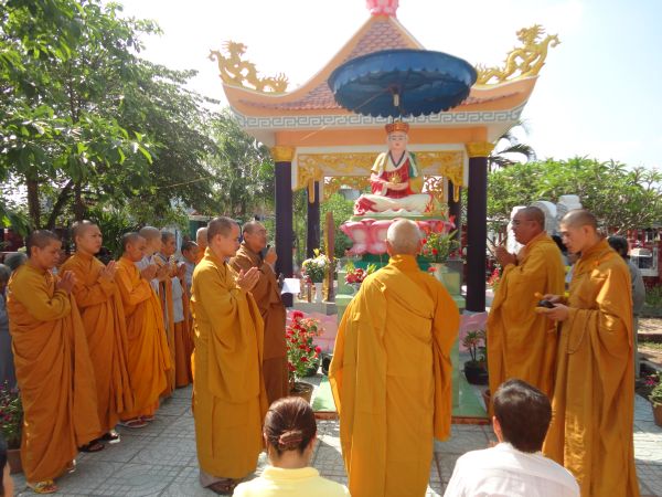Hóc Môn: Lễ chung thất cố Sa Di Ni Bồ tát giới khai sơn tạo tự Tịnh Thất Ngọc Lâm