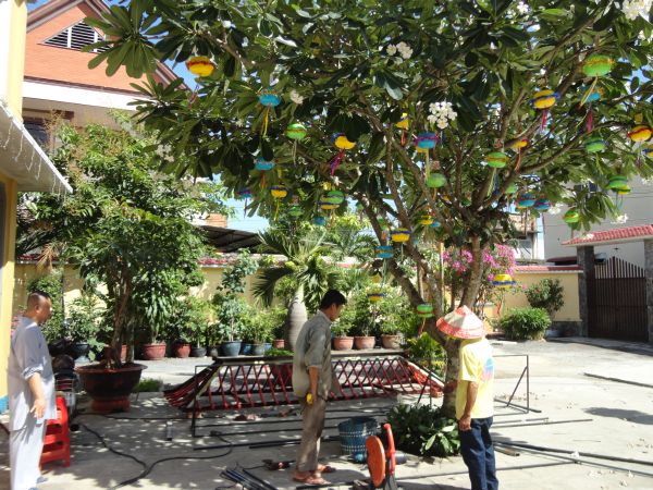 TP. HCM: Phật giáo huyện Hóc Môn tưng bừng chuẩn bị đón mừng ngày Phật đản sanh