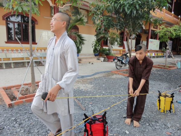 TP. HCM: Phật giáo huyện Hóc Môn tưng bừng chuẩn bị đón mừng ngày Phật đản sanh
