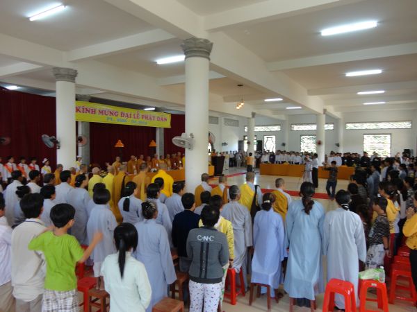 Đồng Tháp: Ban Đại diện Phật giáo huyện Tam Nông tổ chức Đại lễ Phật Đản