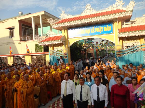 TP. HCM: Ban đại diện Phật giáo huyện Hóc Môn tổ chức đại lễ kính mừng Phật đản