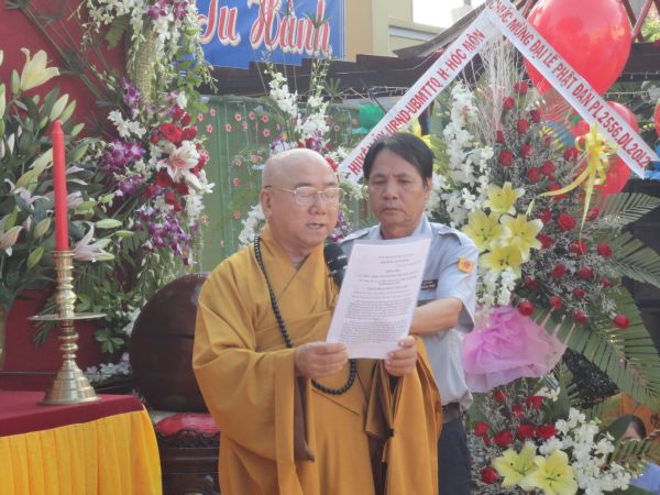 TP. HCM: Ban đại diện Phật giáo huyện Hóc Môn tổ chức đại lễ kính mừng Phật đản