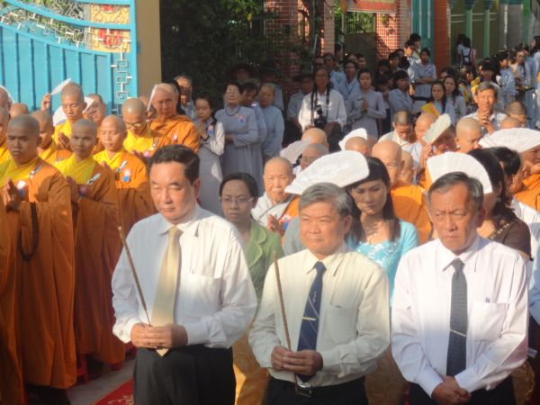 TP. HCM: Ban đại diện Phật giáo huyện Hóc Môn tổ chức đại lễ kính mừng Phật đản