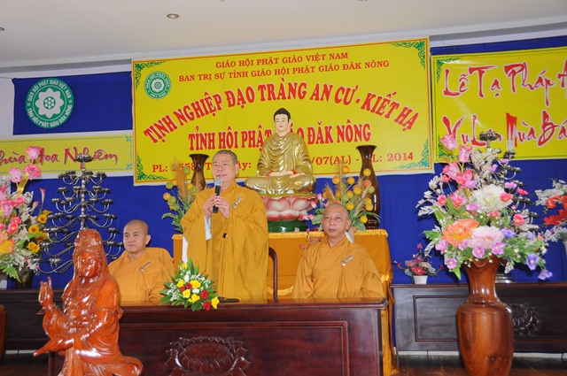 BTS Phật giáo tỉnh Đắk Nông tổ chức ngày tự tử mãn hạ
