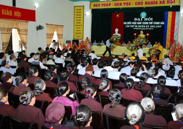 Thanh Hóa: Đại hội đại biểu Phật giáo TP. Thanh Hóa lần thứ III
