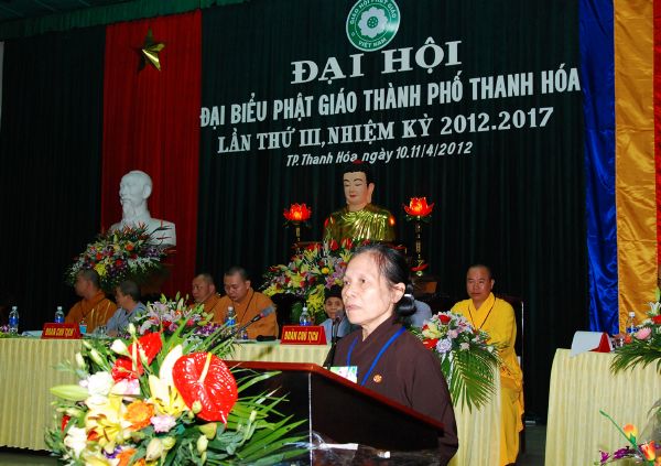 Thanh Hóa: Đại hội đại biểu Phật giáo TP. Thanh Hóa lần thứ III