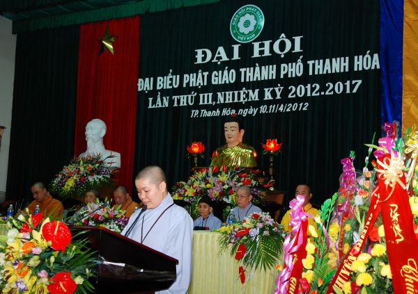 Thanh Hóa: Đại hội đại biểu Phật giáo TP. Thanh Hóa lần thứ III