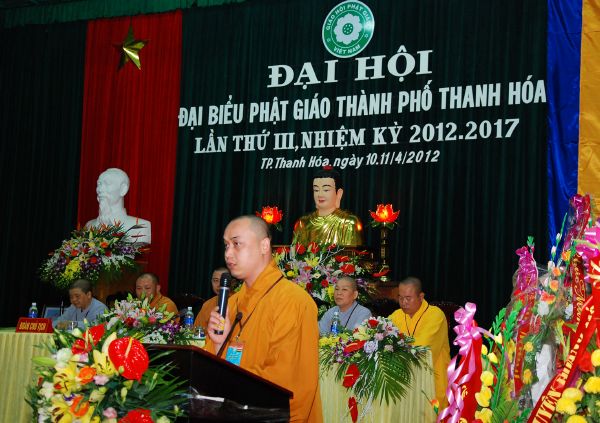 Thanh Hóa: Đại hội đại biểu Phật giáo TP. Thanh Hóa lần thứ III