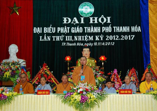 Thanh Hóa: Đại hội đại biểu Phật giáo TP. Thanh Hóa lần thứ III