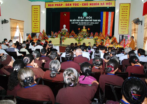 Thanh Hóa: Đại hội đại biểu Phật giáo TP. Thanh Hóa lần thứ III