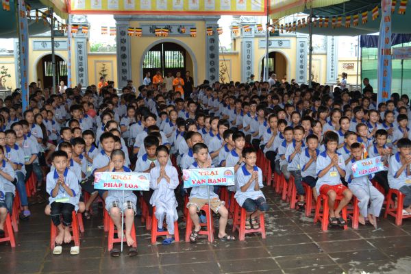 Ấn tượng khóa tu mùa hè ở Hà Tỉnh