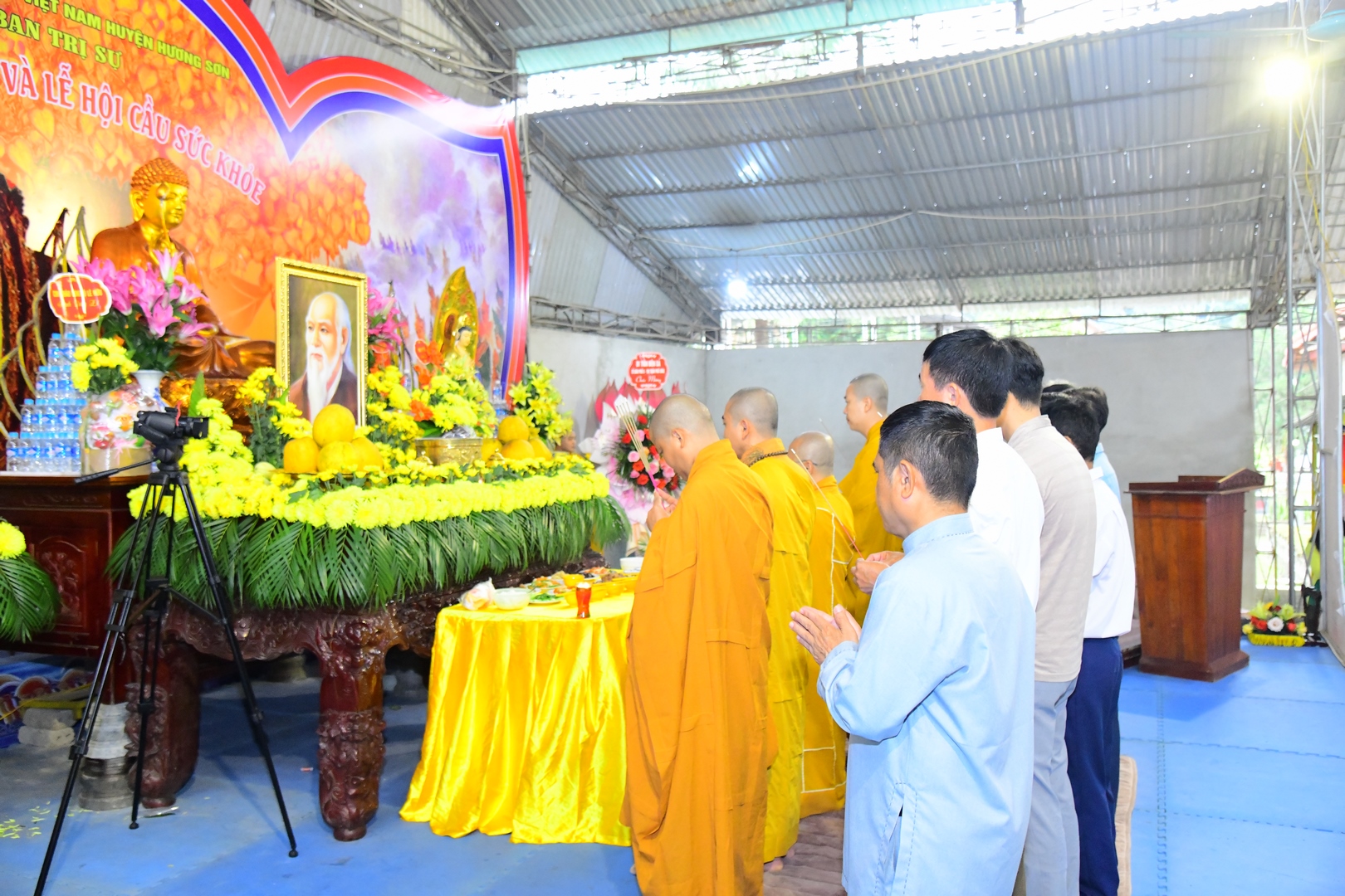 Lễ tưởng niệm Đại danh y Lê Hữu Trác tại chùa Tượng Sơn (Hà Tĩnh)