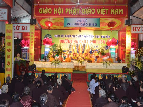 Thái Nguyên: Hạ Trường Chùa Phù Liễn Thiêng Liêng Lòng Hiếu Hạnh Mùa Vu Lan.