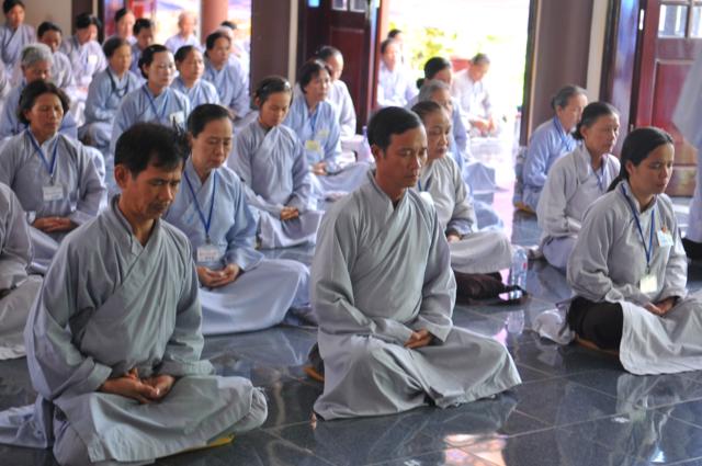 Chùm ảnh khóa tu Niệm Phật tại chùa Hương Sơn - Đà Nẵng