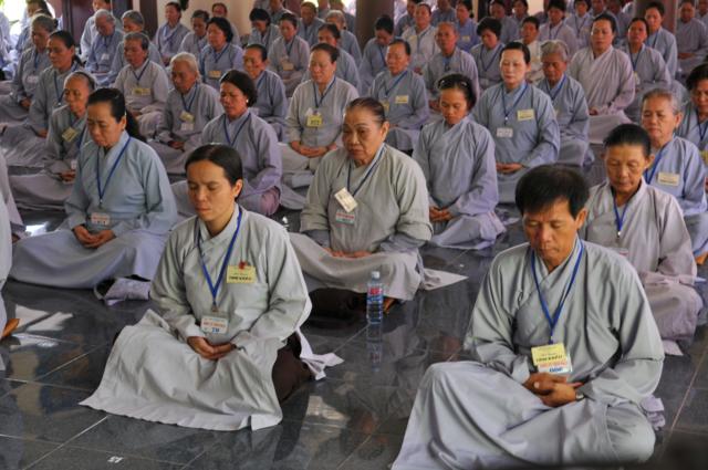 Chùm ảnh khóa tu Niệm Phật tại chùa Hương Sơn - Đà Nẵng