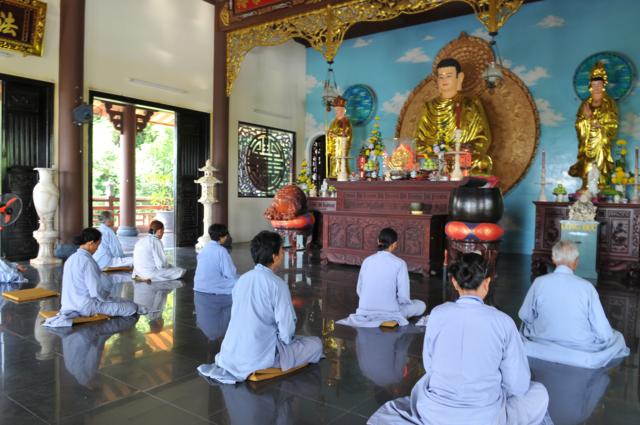 Chùm ảnh khóa tu Niệm Phật tại chùa Hương Sơn - Đà Nẵng
