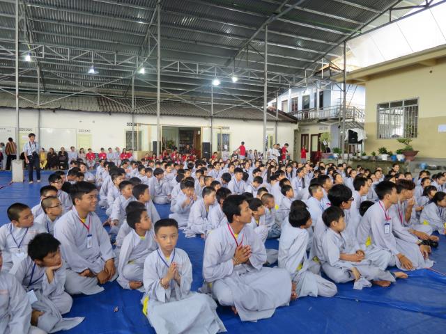 Lâm Đồng: Bế mạc khóa tu mùa hè “Tâm hiếu hạnh”