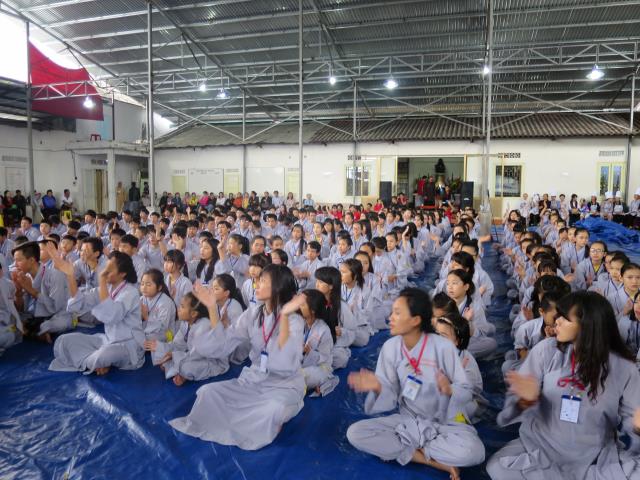 Lâm Đồng: Bế mạc khóa tu mùa hè “Tâm hiếu hạnh”