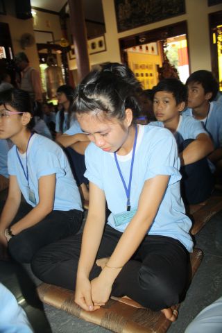 Khóa tu Thiện Tài Đồng Tử và pháp thoại gây xúc động lòng người