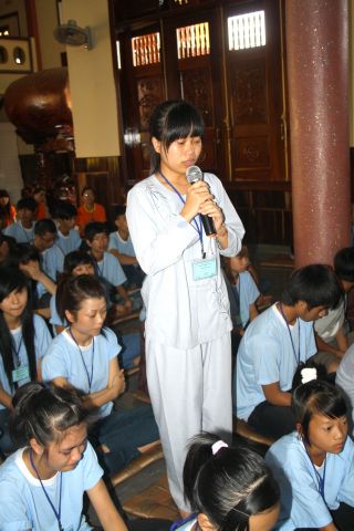 Khóa tu Thiện Tài Đồng Tử và pháp thoại gây xúc động lòng người