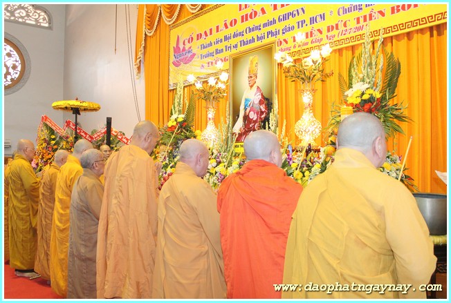 TP.Hồ Chí Minh: Lễ húy nhật lần thứ 17 cố Đại lão Hòa Thượng Thích Thiện Hào