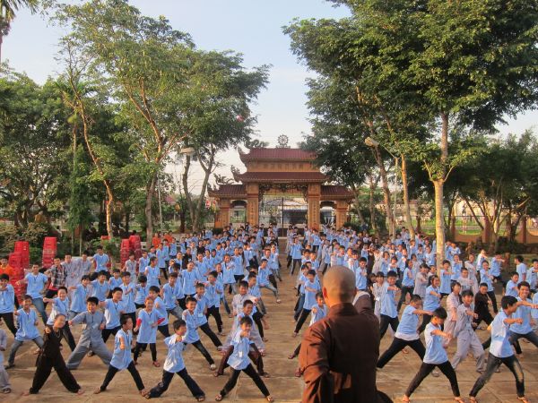 Đắk Lắk: Hào hứng, sôi nổi, bất ngờ, thú vị - khóa tu Thiện Tài Đồng Tử ngày thứ 2