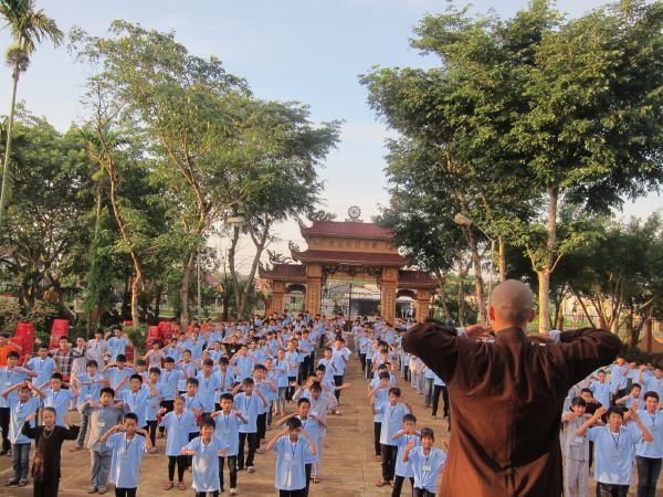 Đắk Lắk: Hào hứng, sôi nổi, bất ngờ, thú vị - khóa tu Thiện Tài Đồng Tử ngày thứ 2