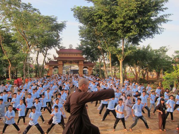 Đắk Lắk: Hào hứng, sôi nổi, bất ngờ, thú vị - khóa tu Thiện Tài Đồng Tử ngày thứ 2