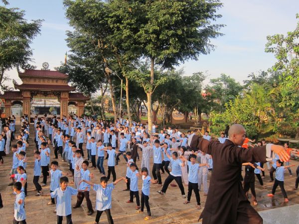 Đắk Lắk: Hào hứng, sôi nổi, bất ngờ, thú vị - khóa tu Thiện Tài Đồng Tử ngày thứ 2
