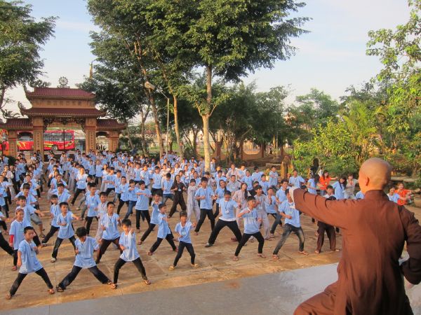 Đắk Lắk: Hào hứng, sôi nổi, bất ngờ, thú vị - khóa tu Thiện Tài Đồng Tử ngày thứ 2