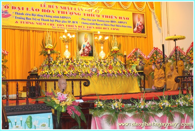 TP.Hồ Chí Minh: Lễ húy nhật lần thứ 17 cố Đại lão Hòa Thượng Thích Thiện Hào