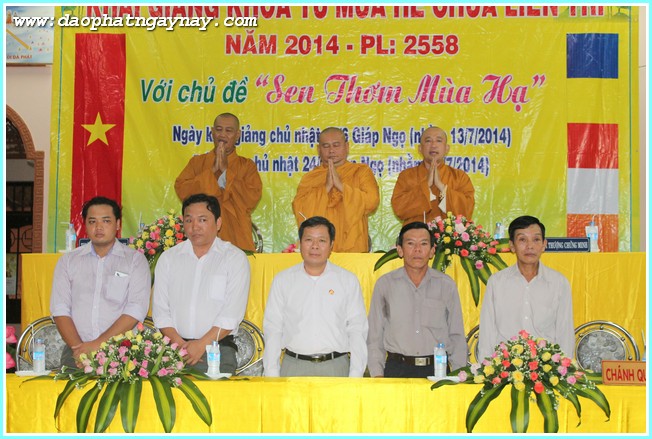 Bình Dương:  Khai Mạc Khóa Tu : Sen Thơm Mùa Hạ - Lần II