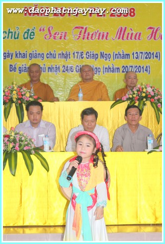 Bình Dương:  Khai Mạc Khóa Tu : Sen Thơm Mùa Hạ - Lần II