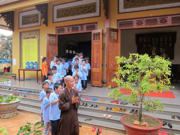 Đắk Lắk: Hào hứng, sôi nổi, bất ngờ, thú vị - khóa tu Thiện Tài Đồng Tử ngày thứ 2