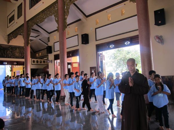 Đắk Lắk: Hào hứng, sôi nổi, bất ngờ, thú vị - khóa tu Thiện Tài Đồng Tử ngày thứ 2