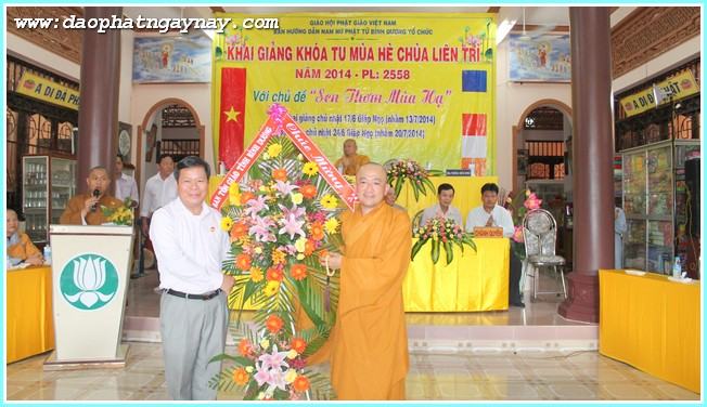 Bình Dương:  Khai Mạc Khóa Tu : Sen Thơm Mùa Hạ - Lần II
