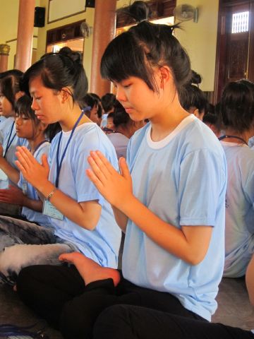 Đắk Lắk: Hào hứng, sôi nổi, bất ngờ, thú vị - khóa tu Thiện Tài Đồng Tử ngày thứ 2