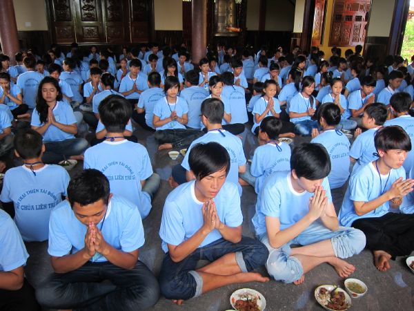 Đắk Lắk: Hào hứng, sôi nổi, bất ngờ, thú vị - khóa tu Thiện Tài Đồng Tử ngày thứ 2