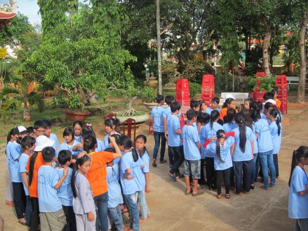 Đắk Lắk: Hào hứng, sôi nổi, bất ngờ, thú vị - khóa tu Thiện Tài Đồng Tử ngày thứ 2