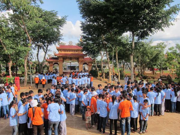 Đắk Lắk: Hào hứng, sôi nổi, bất ngờ, thú vị - khóa tu Thiện Tài Đồng Tử ngày thứ 2