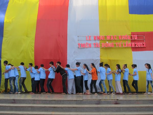 Đắk Lắk: Hào hứng, sôi nổi, bất ngờ, thú vị - khóa tu Thiện Tài Đồng Tử ngày thứ 2