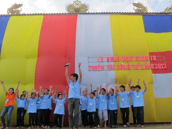 Đắk Lắk: Hào hứng, sôi nổi, bất ngờ, thú vị - khóa tu Thiện Tài Đồng Tử ngày thứ 2