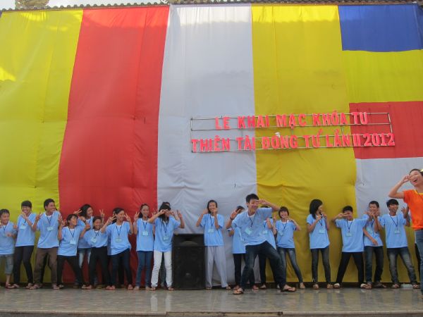 Đắk Lắk: Hào hứng, sôi nổi, bất ngờ, thú vị - khóa tu Thiện Tài Đồng Tử ngày thứ 2