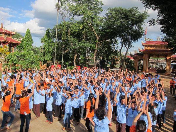 Đắk Lắk: Hào hứng, sôi nổi, bất ngờ, thú vị - khóa tu Thiện Tài Đồng Tử ngày thứ 2