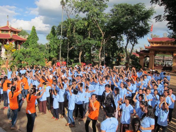 Đắk Lắk: Hào hứng, sôi nổi, bất ngờ, thú vị - khóa tu Thiện Tài Đồng Tử ngày thứ 2