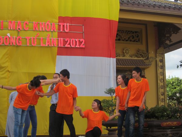 Đắk Lắk: Hào hứng, sôi nổi, bất ngờ, thú vị - khóa tu Thiện Tài Đồng Tử ngày thứ 2