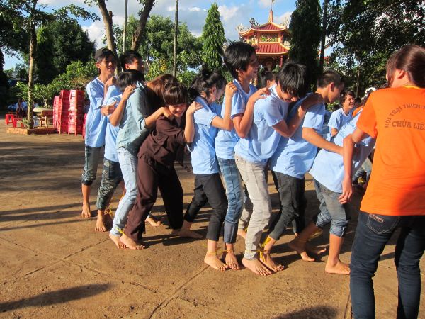 Đắk Lắk: Hào hứng, sôi nổi, bất ngờ, thú vị - khóa tu Thiện Tài Đồng Tử ngày thứ 2