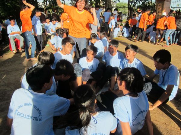 Đắk Lắk: Hào hứng, sôi nổi, bất ngờ, thú vị - khóa tu Thiện Tài Đồng Tử ngày thứ 2