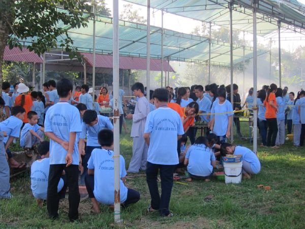 Đắk Lắk: Hào hứng, sôi nổi, bất ngờ, thú vị - khóa tu Thiện Tài Đồng Tử ngày thứ 2