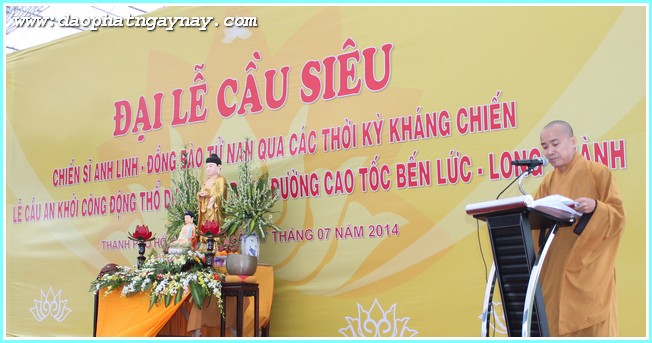 TP.Hồ Chí Minh:  Lễ cầu siêu - cầu an  khởi công động thổ xây dựng đường cao tốc Bến Lức - Long Thành